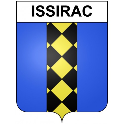 Stickers coat of arms Bazas adhesive sticker