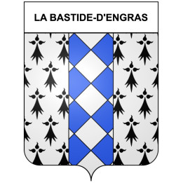 La Bastide-d'Engras 30 ville Stickers blason autocollant adhésif