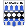 La Calmette 30 ville Stickers blason autocollant adhésif
