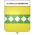 La Capelle-et-Masmolène 30 ville Stickers blason autocollant adhésif