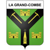 La Grand-Combe 30 ville Stickers blason autocollant adhésif