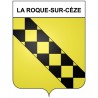 La Roque-sur-Cèze 30 ville Stickers blason autocollant adhésif