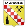 La Vernarède 30 ville Stickers blason autocollant adhésif