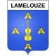 Stickers coat of arms Bazas adhesive sticker