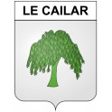 Le Cailar 30 ville Stickers blason autocollant adhésif