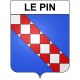 Le Pin 30 ville Stickers blason autocollant adhésif