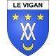 Le Vigan Sticker wappen, gelsenkirchen, augsburg, klebender aufkleber