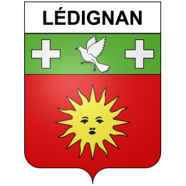 Bazas Sticker wappen, gelsenkirchen, augsburg, klebender aufkleber