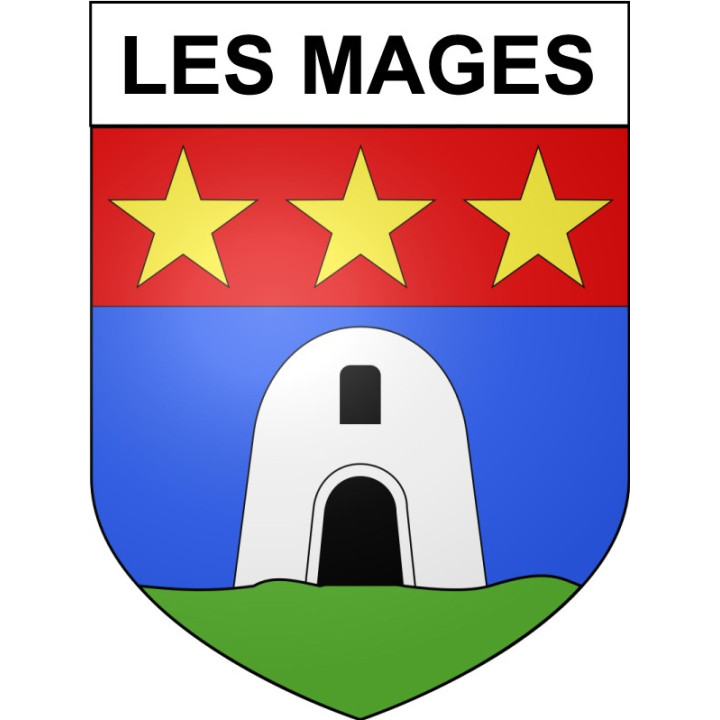 Stickers coat of arms Bazas adhesive sticker