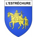 L'Estréchure 30 ville Stickers blason autocollant adhésif