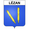 Lézan 30 ville Stickers blason autocollant adhésif