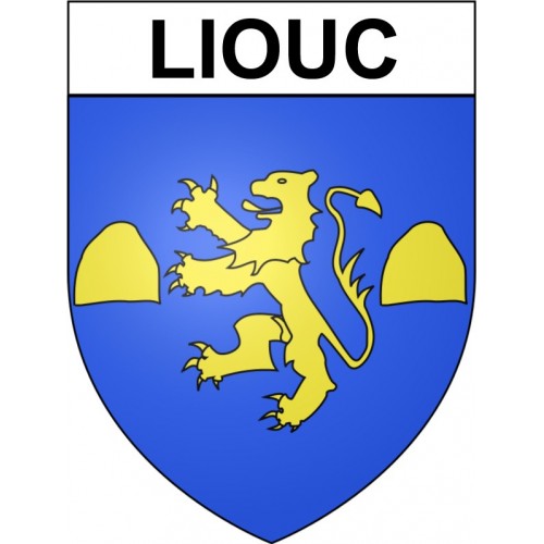 Liouc 30 ville Stickers blason autocollant adhésif