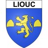 Liouc 30 ville Stickers blason autocollant adhésif
