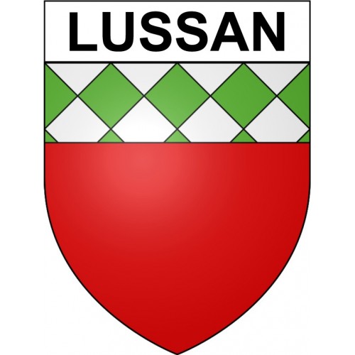 Stickers coat of arms Bazas adhesive sticker