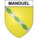 Stickers coat of arms Bazas adhesive sticker