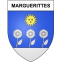 Marguerittes 30 ville Stickers blason autocollant adhésif
