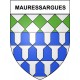 Mauressargues 30 ville Stickers blason autocollant adhésif