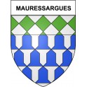 Mauressargues 30 ville Stickers blason autocollant adhésif