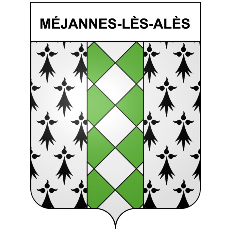 Stickers coat of arms Bazas adhesive sticker