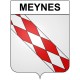 Stickers coat of arms Bazas adhesive sticker