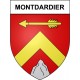 Montdardier 30 ville Stickers blason autocollant adhésif