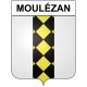 Moulézan 30 ville Stickers blason autocollant adhésif