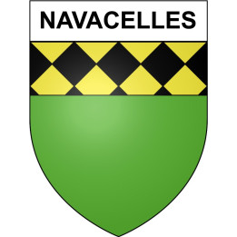 Stickers coat of arms Bazas adhesive sticker