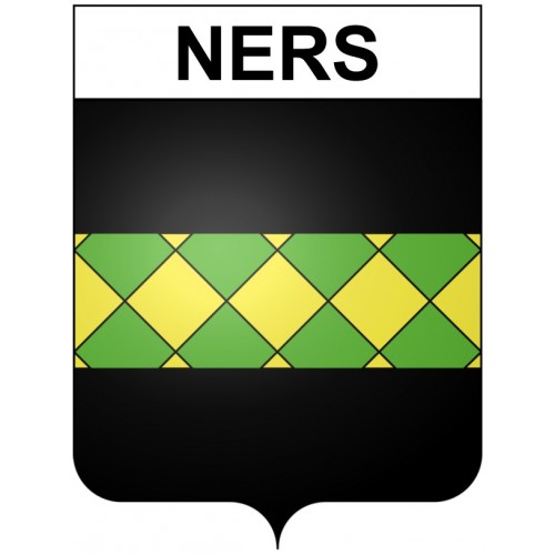 Stickers coat of arms Bazas adhesive sticker