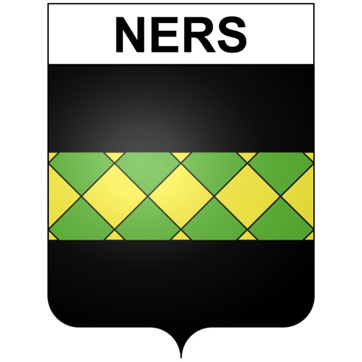 Stickers coat of arms Bazas adhesive sticker
