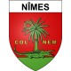 Nîmes 30 ville Stickers blason autocollant adhésif