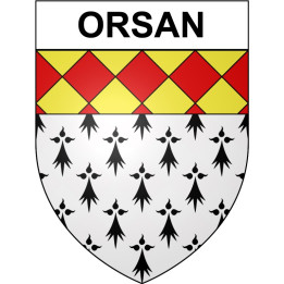 Stickers coat of arms Bazas adhesive sticker