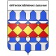Stickers coat of arms Bazas adhesive sticker