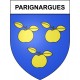 Parignargues 30 ville Stickers blason autocollant adhésif