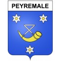 Peyremale 30 ville Stickers blason autocollant adhésif