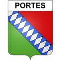 Bazas Sticker wappen, gelsenkirchen, augsburg, klebender aufkleber