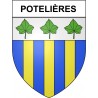 Stickers coat of arms Bazas adhesive sticker