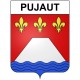 Pujaut 30 ville Stickers blason autocollant adhésif