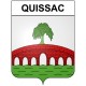 Quissac 30 ville Stickers blason autocollant adhésif