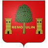 Stickers coat of arms Bazas adhesive sticker
