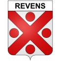 Revens 30 ville Stickers blason autocollant adhésif