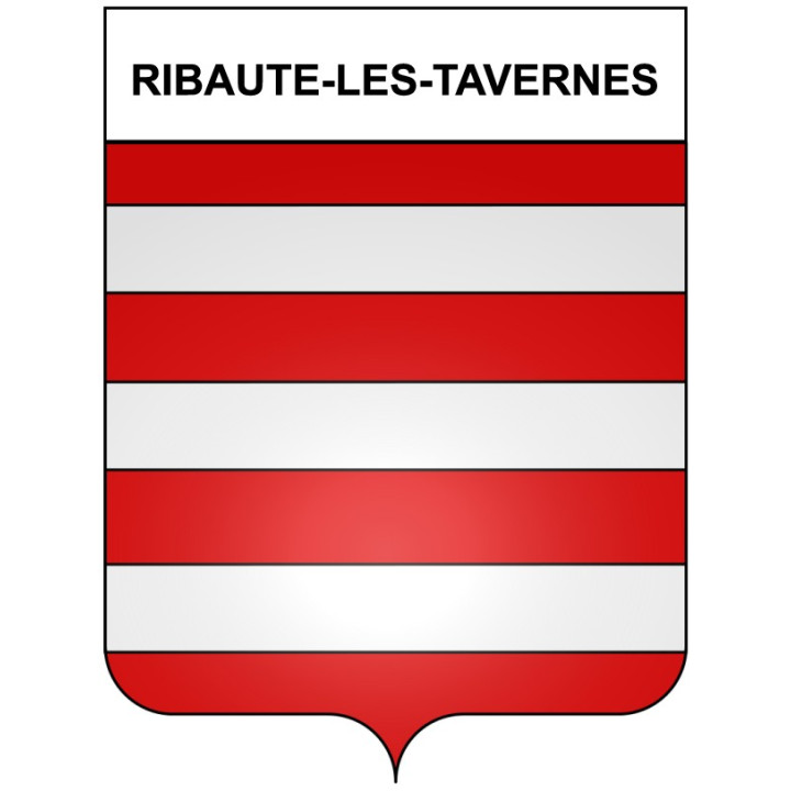 Stickers coat of arms Bazas adhesive sticker