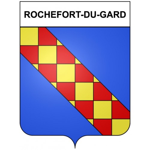 Stickers coat of arms Bazas adhesive sticker