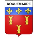 Roquemaure 30 ville Stickers blason autocollant adhésif