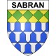 Sabran 30 ville Stickers blason autocollant adhésif
