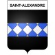 Saint-Alexandre 30 ville Stickers blason autocollant adhésif