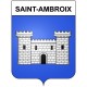Stickers coat of arms Bazas adhesive sticker