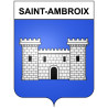 Saint-Ambroix 30 ville Stickers blason autocollant adhésif