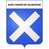 Saint-André-de-Valborgne 30 ville Stickers blason autocollant adhésif