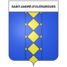 Stickers coat of arms Bazas adhesive sticker