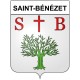 Saint-Bénézet 30 ville Stickers blason autocollant adhésif